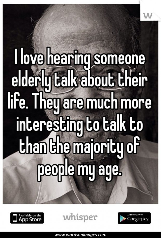 Inspirational elder wisdom quote