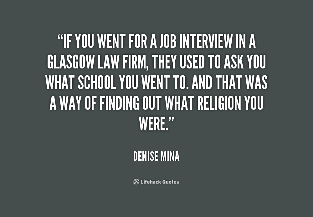 Inspirational Quotes About Job Interview