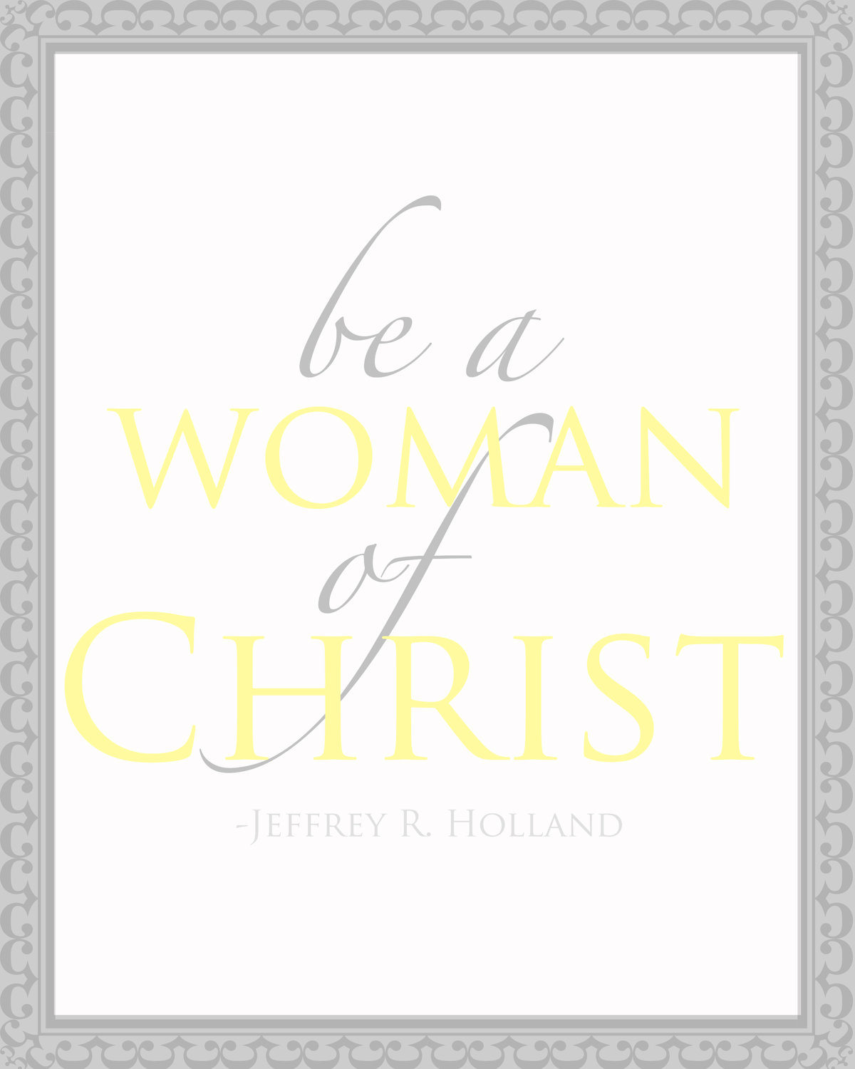 Christian Inspirational Quote for Women
