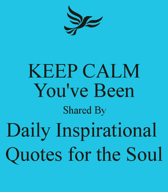 Inspirational Quotes For The Soul