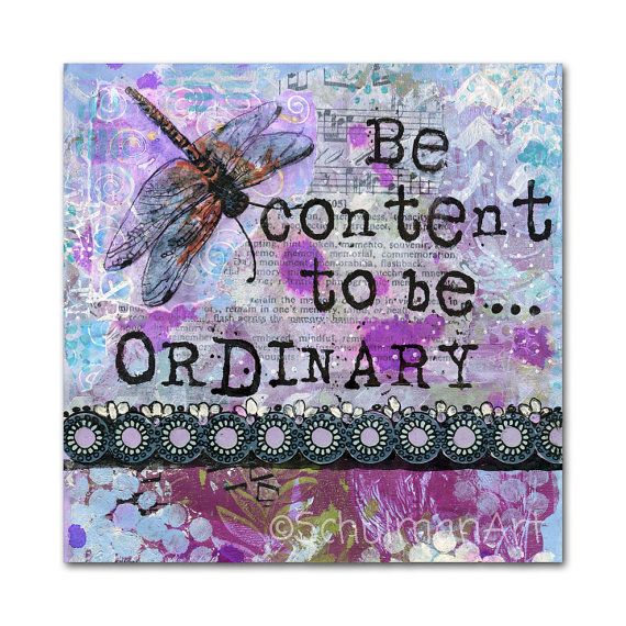 Inspirational Quote in Purple