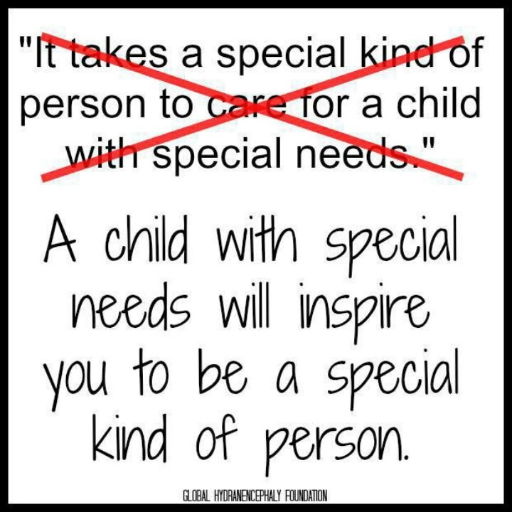Inspirational quote about special needs