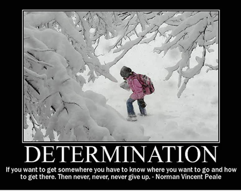 Determination A quote about resilience