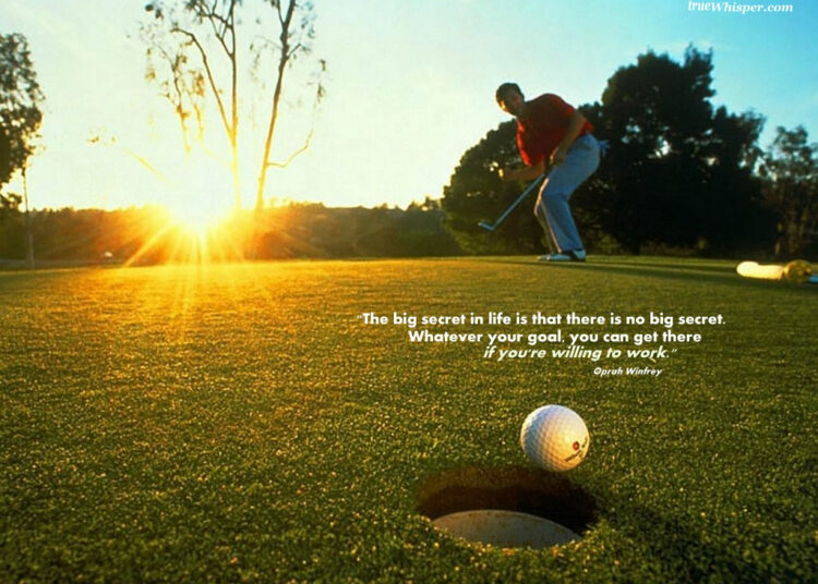 10 Golf Inspirational Quotes
