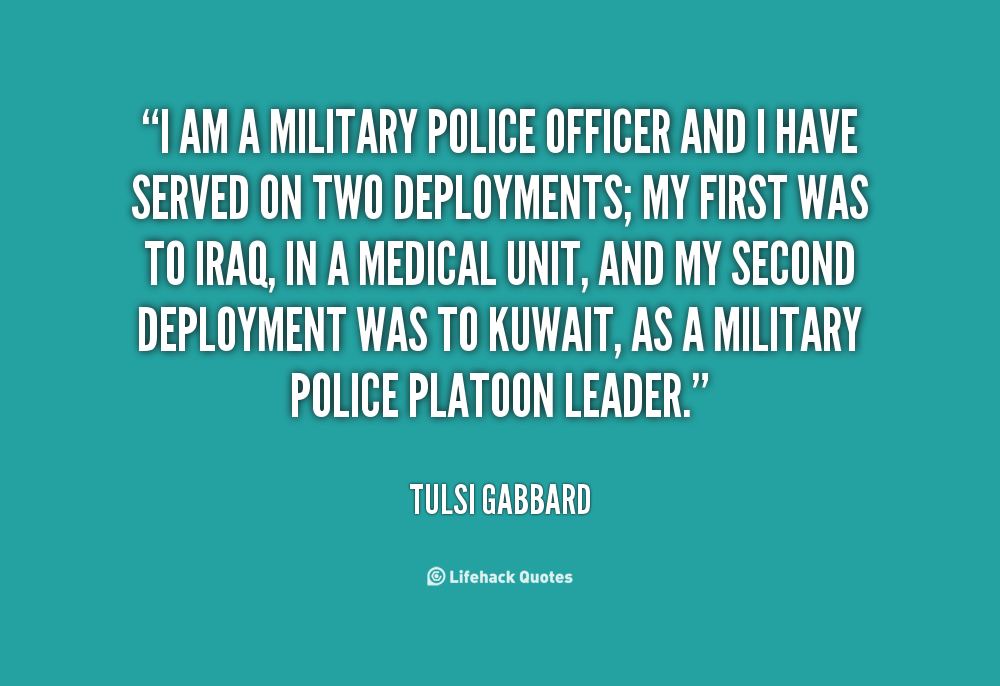 Inspirational Police Quote