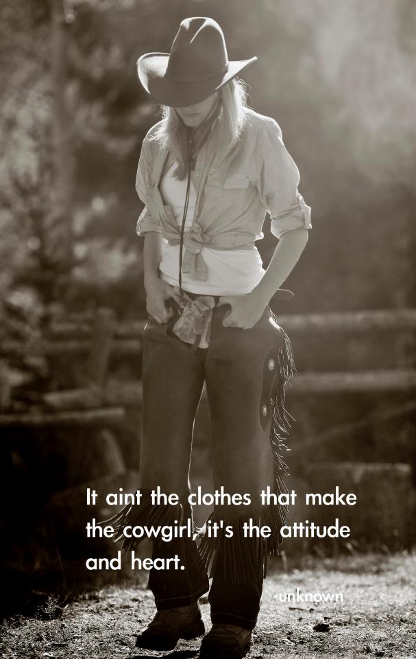 Inspirational Cowgirl Quote 5