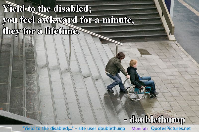 Inspirational Quotes From Disabled People