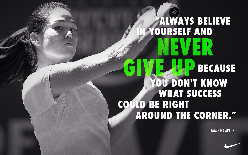 Inspirational Tennis Quote