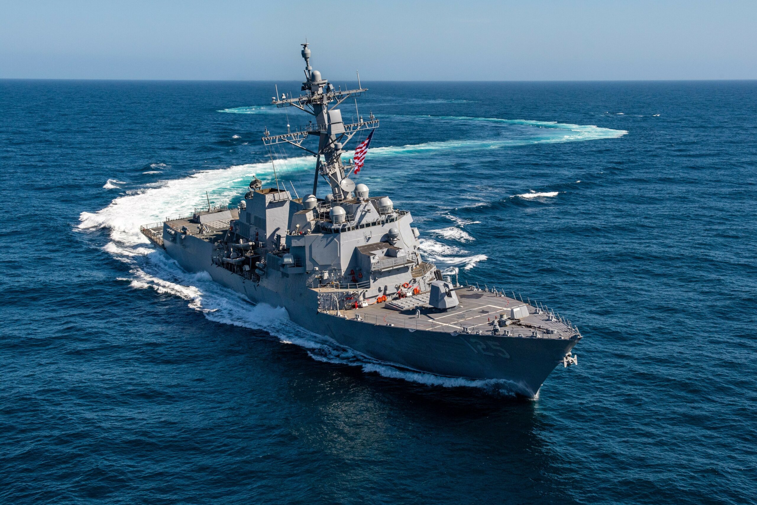 US Navy Receives First Flight III Arleigh Burke Destroyer