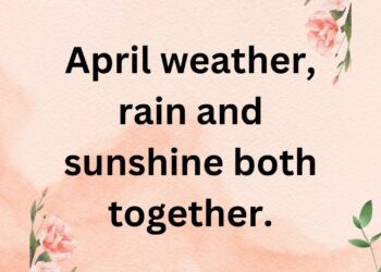 10 Inspirational Quotes For April