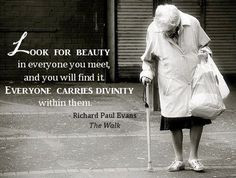 Reflective quote for the elderly