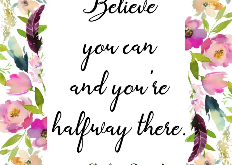 10 Inspirational Quotes To Print Free