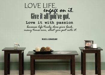 10 Inspirational Quotes For Wall Decals