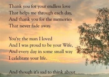 10 Inspirational Quotes For Loss Of Husband