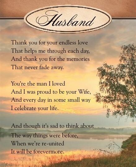 10 Inspirational Quotes For Loss Of Husband