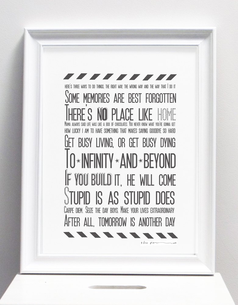 Nature of Success Inspirational Quote Frame