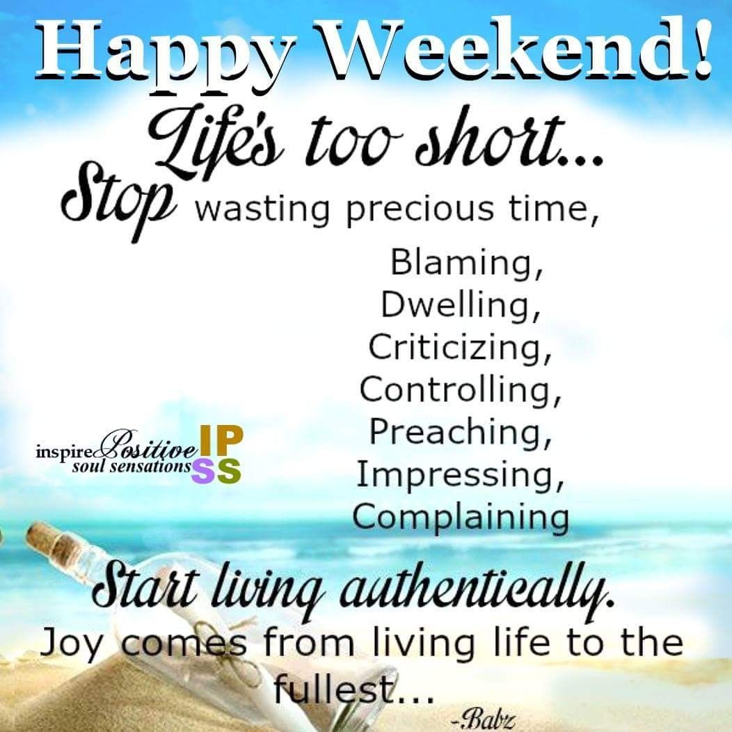 Short Inspirational Saturday Quotes