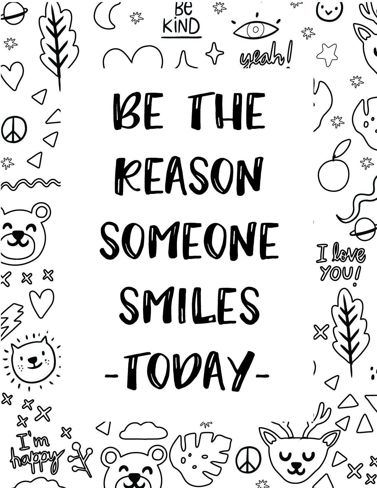 More Inspirational Quote Coloring Pages