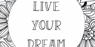 10 Inspirational Quotes Coloring Pages Printable