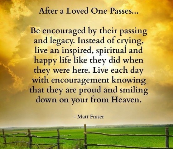 Inspirational Quotes about the Death of a Loved One