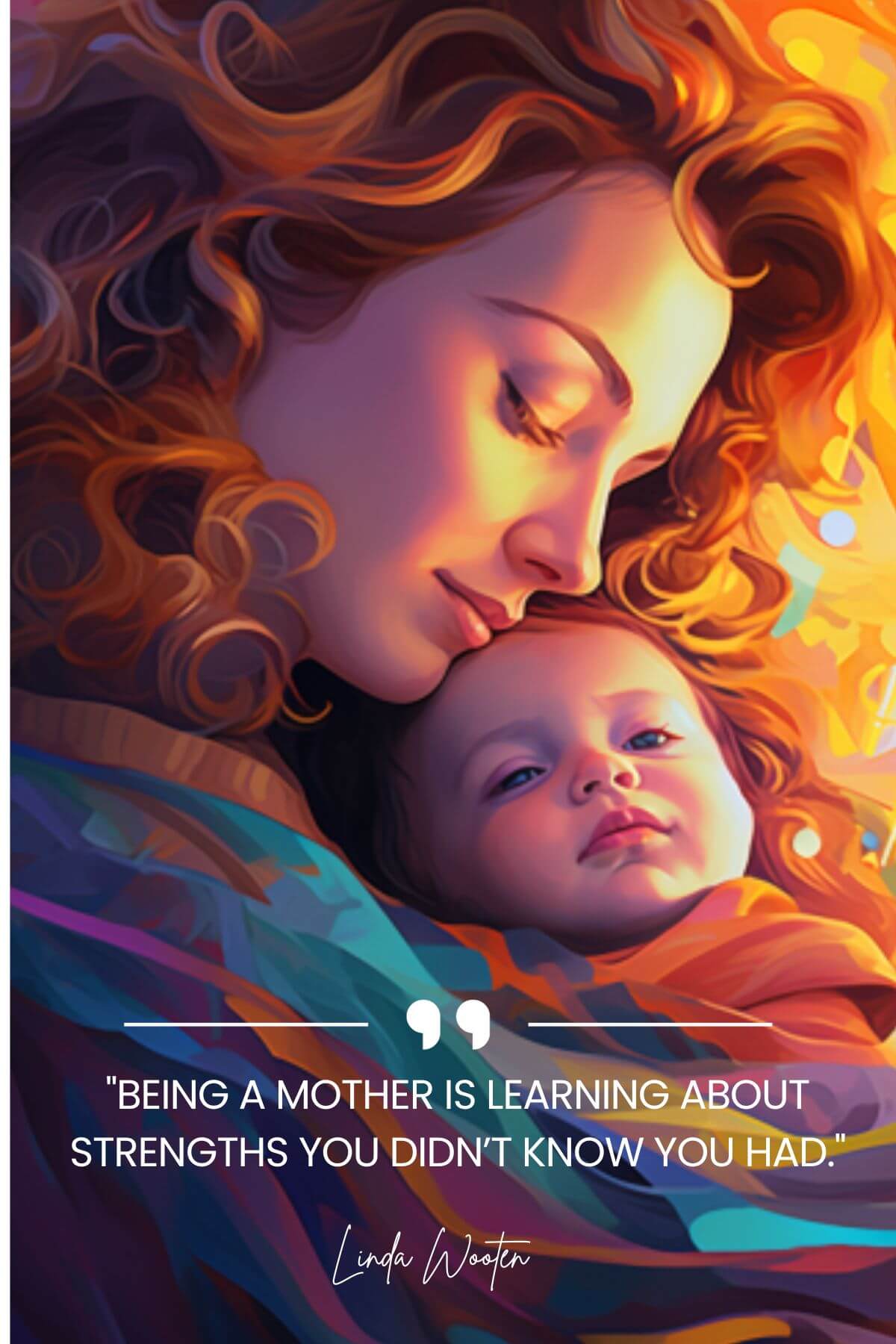 Strength of Mothers Inspirational Quote