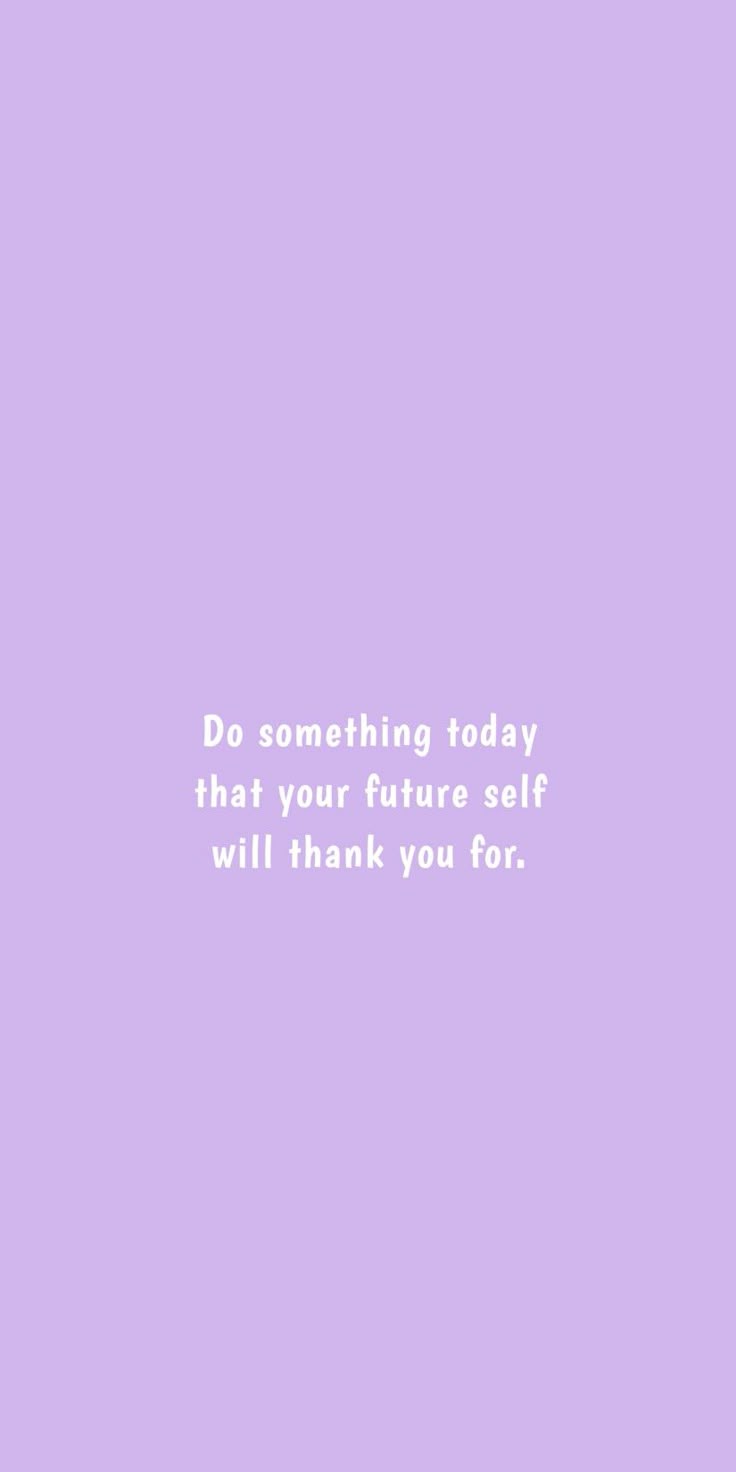 Inspirational Quote in Purple Aesthetic