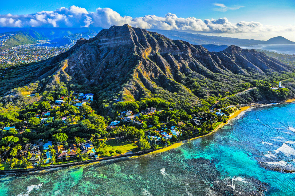 Island View in Hawaii