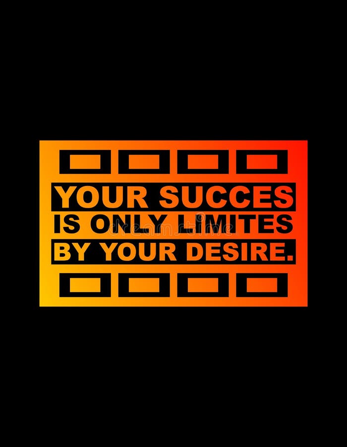 Motivational and Inspirational Quotes T-shirts Stock Illustration