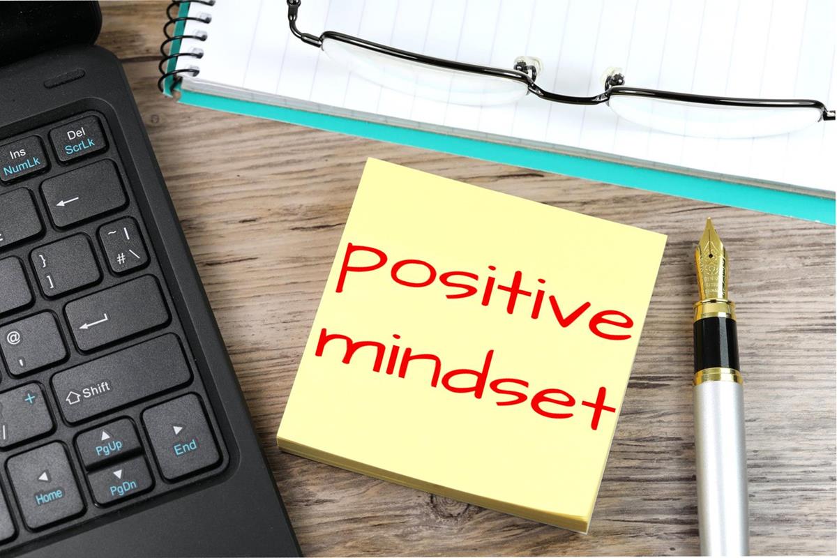 Positive Mindset - Free of Charge Creative Commons Post it Note image